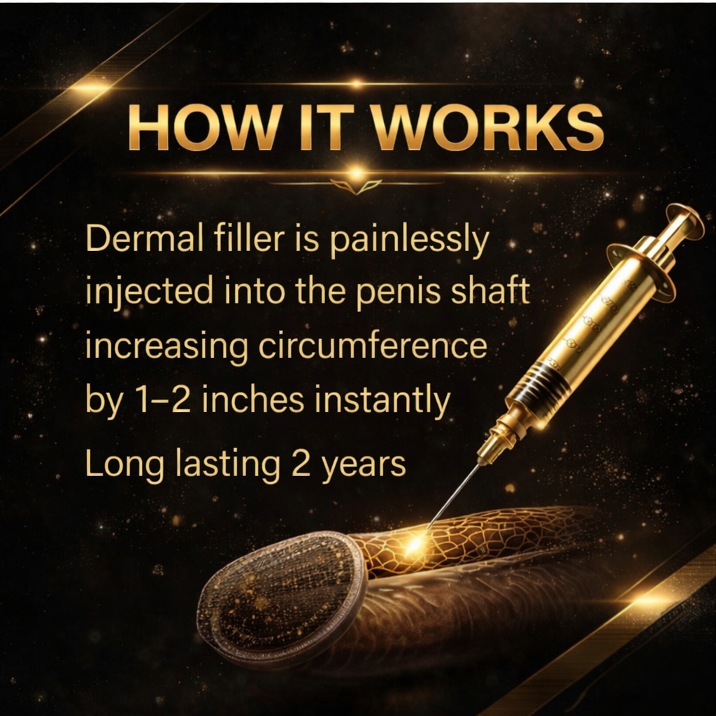 Penile Filler Illustration